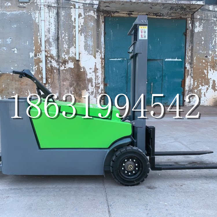 吉林省小型电动叉车1吨2吨步行站驾式电瓶堆高充电装卸车液压升降车铲车